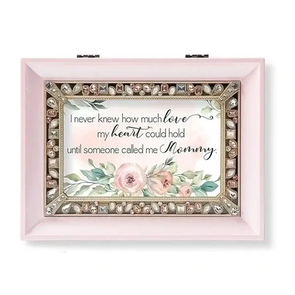 Large Music Jewelry Box – 'I Never Knew' Engraved Lid 1