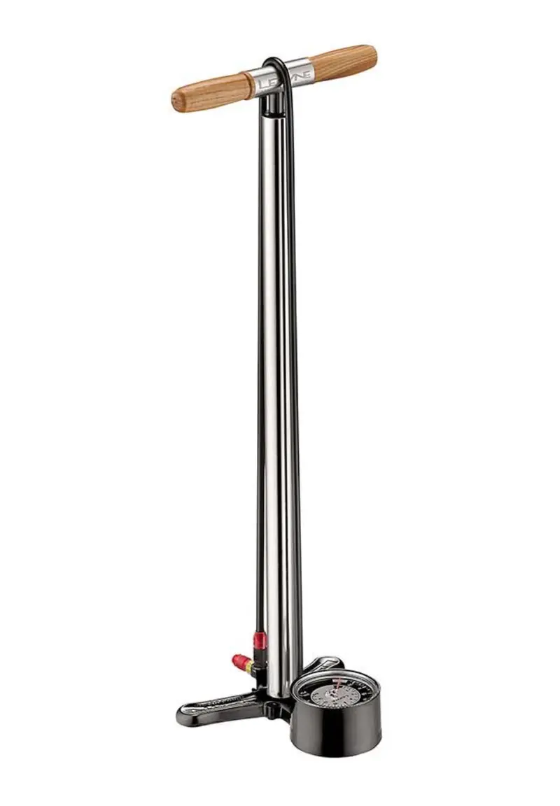 Lezyne Alloy Floor Drive Tall Pump – 220 Psi, Abs-1 Pro Chuck, Silver 1