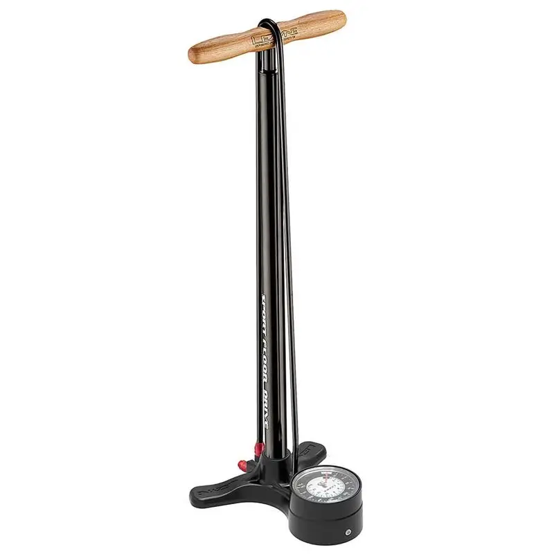 Lezyne Sport Floor Drive Hv Pump – 2.5" Gauge, Abs-1 Pro Chuck, 220 Psi Black 1