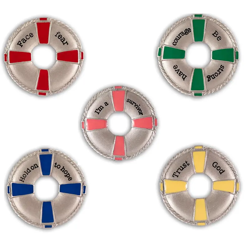 Life Preserver Memorial Tokens – Six Unique Designs 1