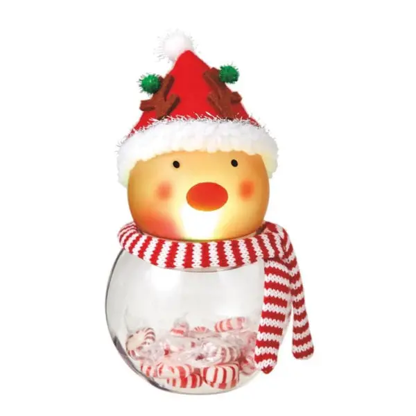 Light-Up Reindeer Candy Jar 1