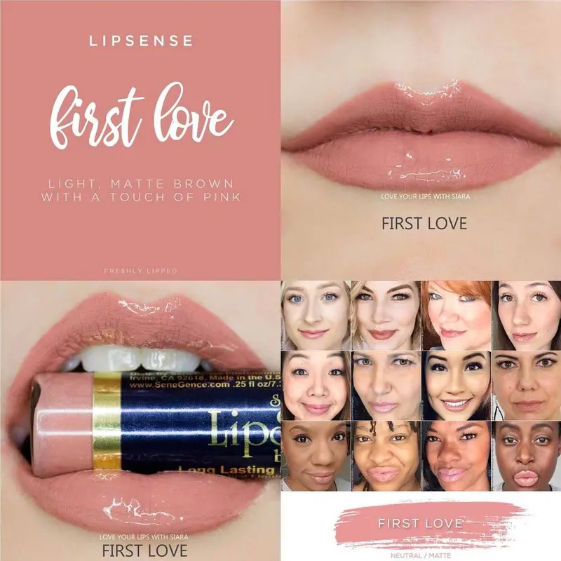 Lipsense First Love Soft Pink Lip Color 1