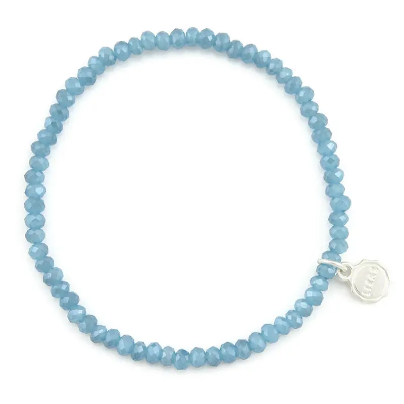 Lizas Fineville 3Mm Classic Blue Crystal Bracelet 1