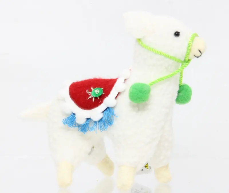 Llama Ornament – 4.5-Inch Handcrafted Animal Holiday Decor 1