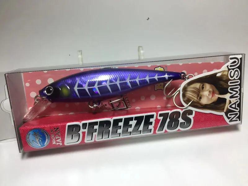 Lucky Craft B'Freeze 78S Esg '25 Namisu Spring Lure – Angel Purple 1