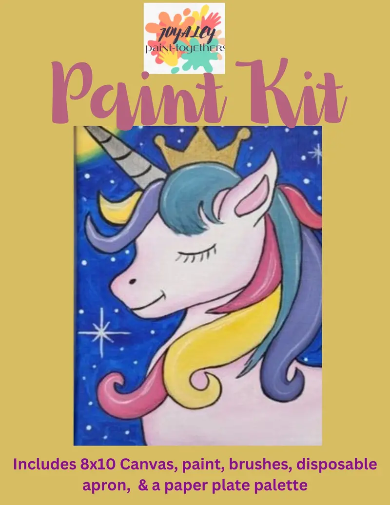 Magical Unicorn Art Painting Set 1