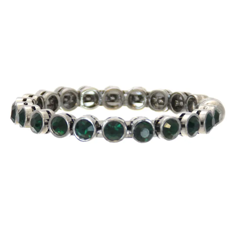 Magnetic Emerald-Crystal Bracelet 1