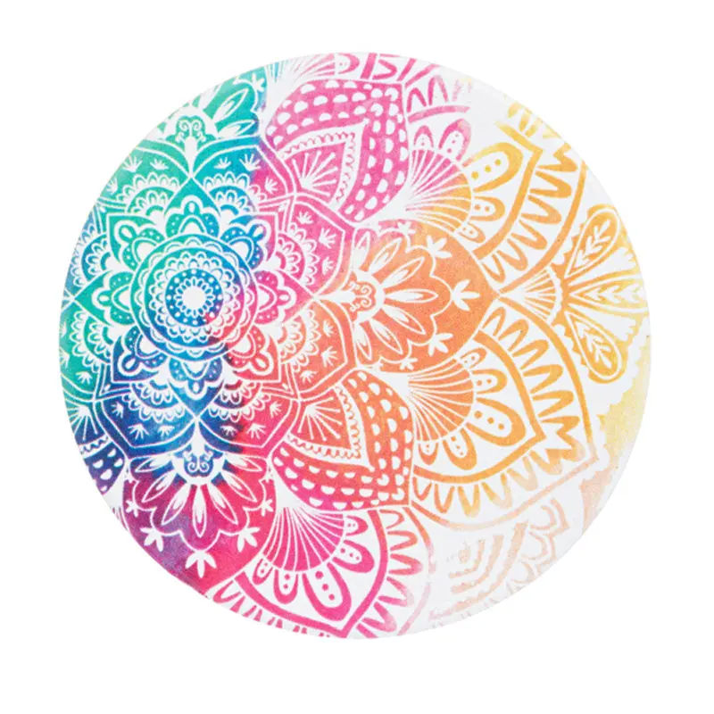 Mandala-Design Car Coaster Set 1