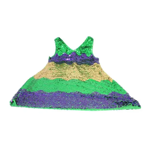 Mardi Gras Sequined Evening Dress – Size Xl 1