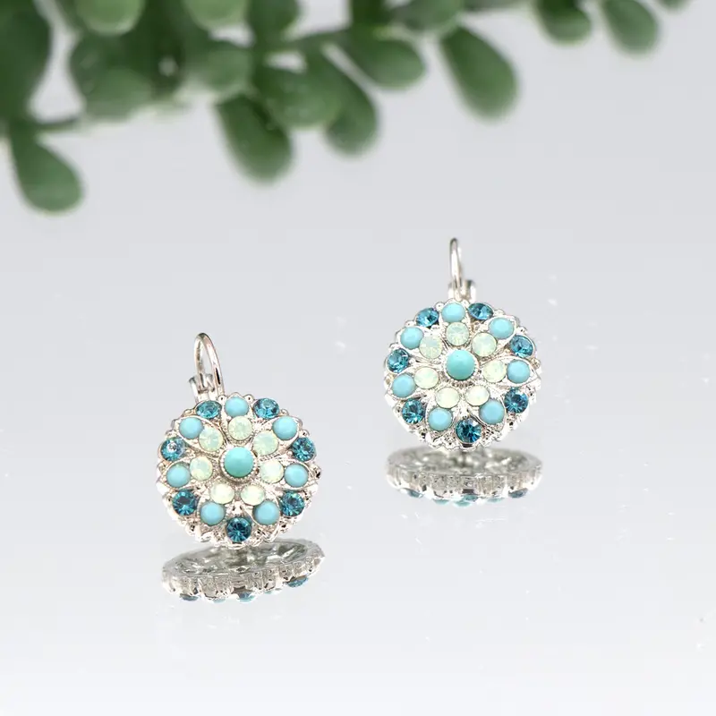 Mariana Caribbean Sea Earrings – Design E1029 1