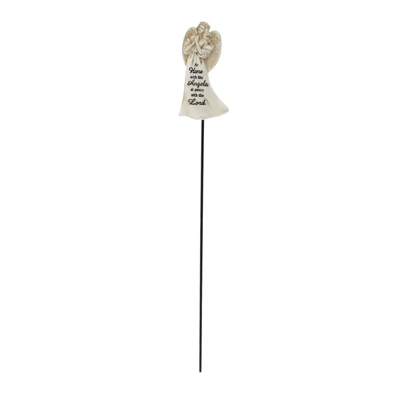 Memorial Garden Stake – 'At Home With The Angels, At Peace With The Lord' 1