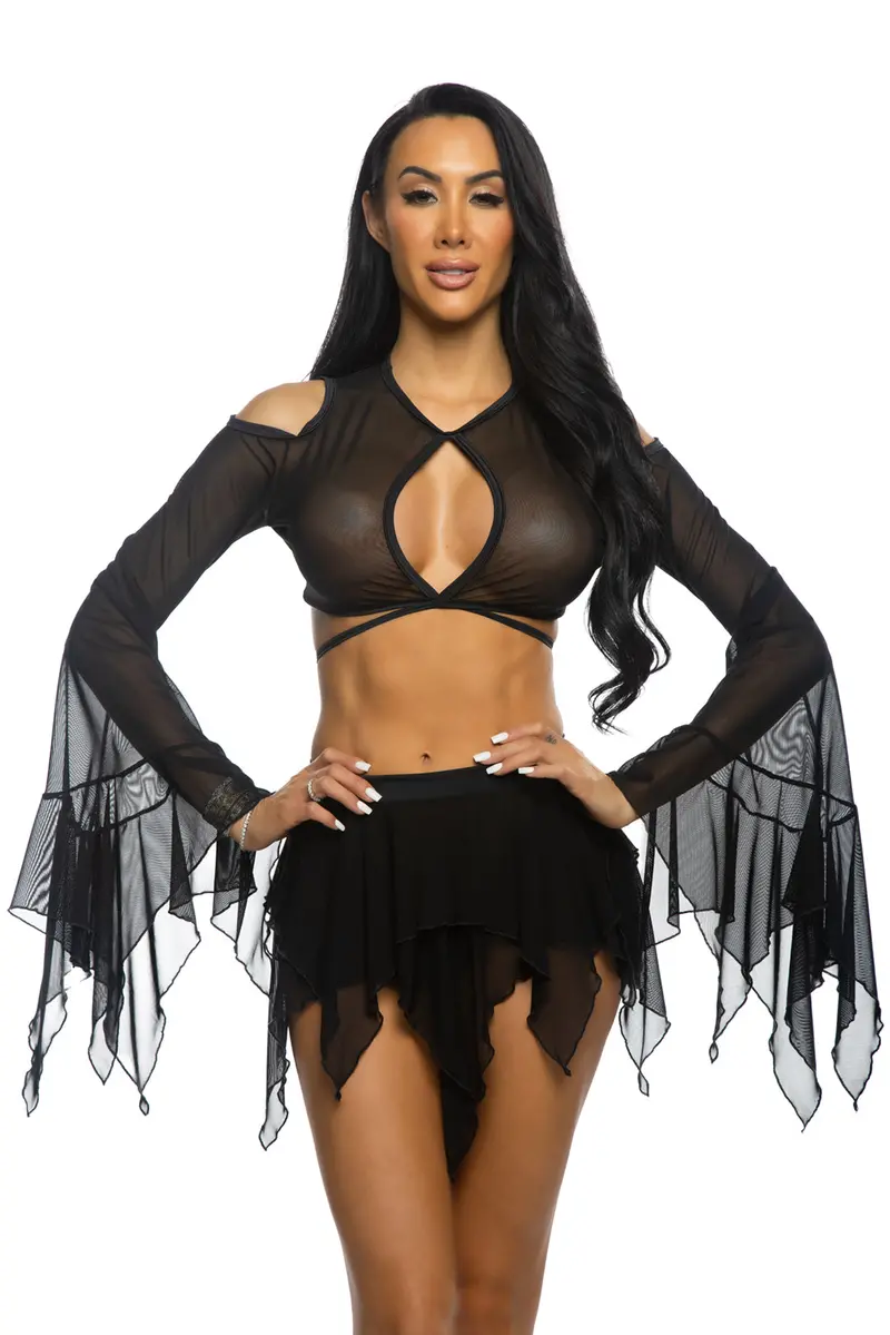 Mesh Flow Skirt – Lightweight Breathable Design 1