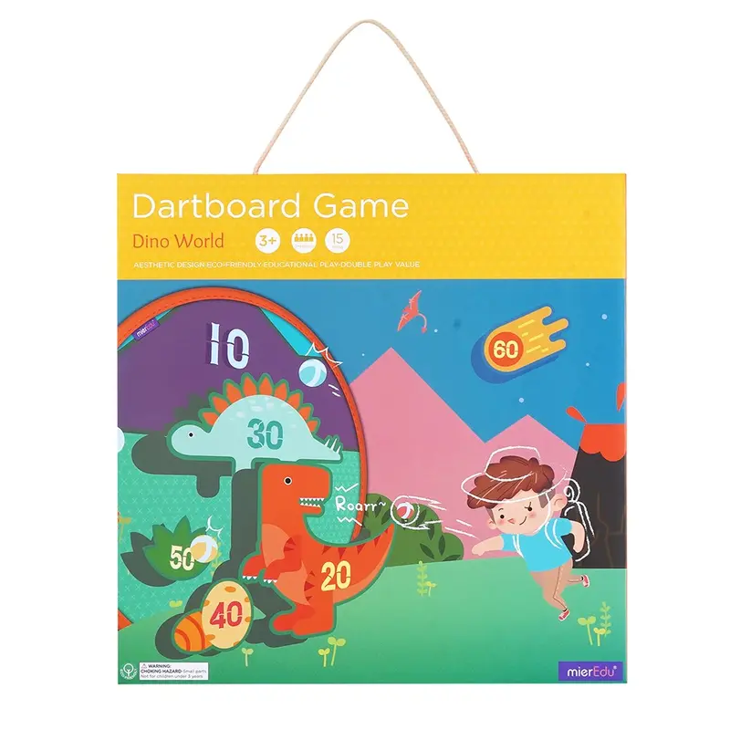 Mieredu Dino Run Dartboard Game – Interactive Learning Board 1