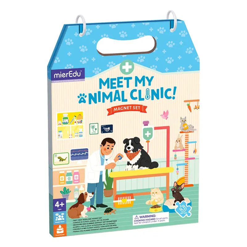 Mieredu Meet My Animal Clinic Magnetic Play Set 1
