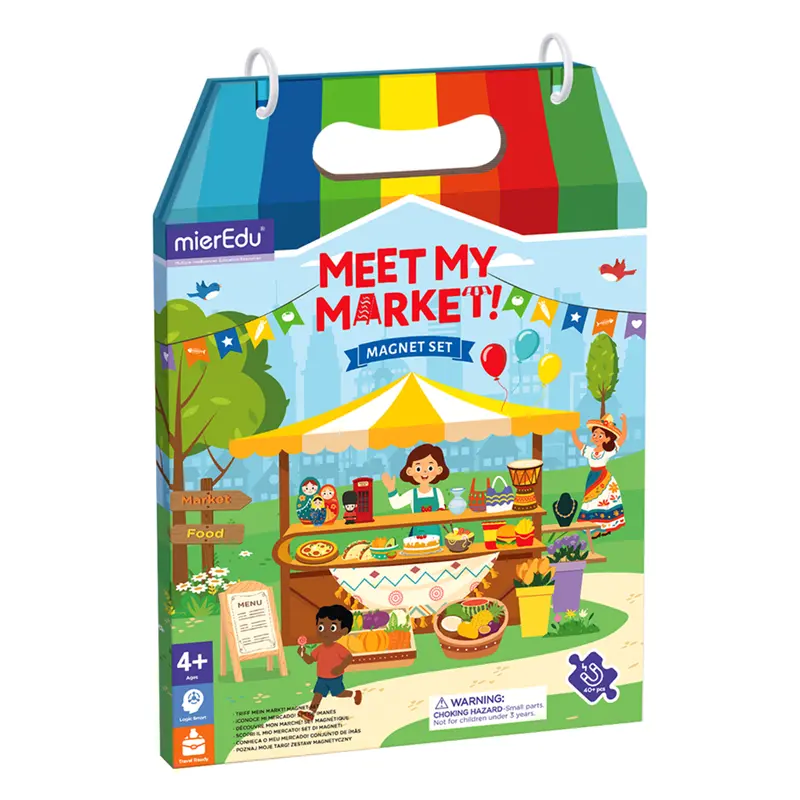 Mieredu Meet My Market Magnetic Story Set 1