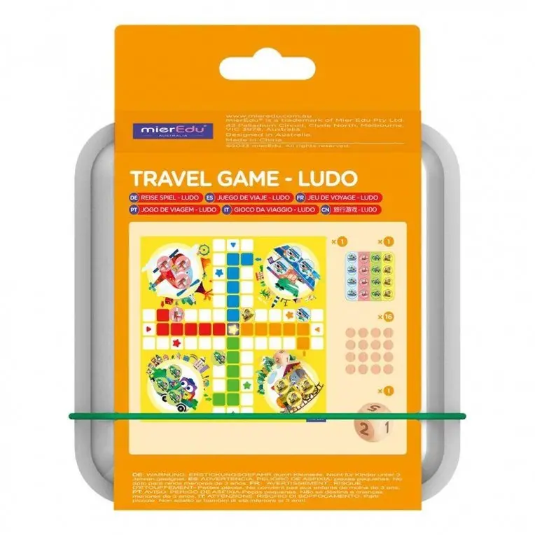 Mieredu Portable Travel Game: Ludo Strategy Edition 1