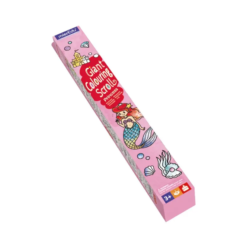 Mieredu Princess-Themed Giant Coloring Scroll For Children 1