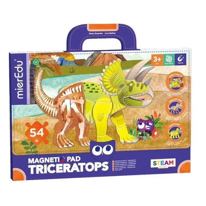 Mieredu Triceratops Magnetic Learning Pad 1