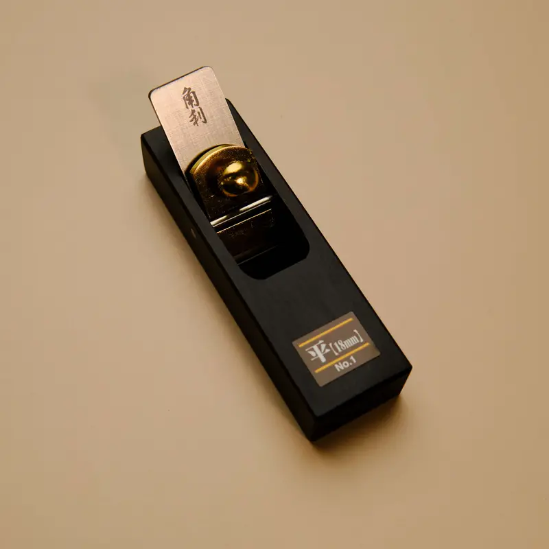 Mini Ebony Bench Plane No.1 – Flat-Sole Smoothing Tool 1