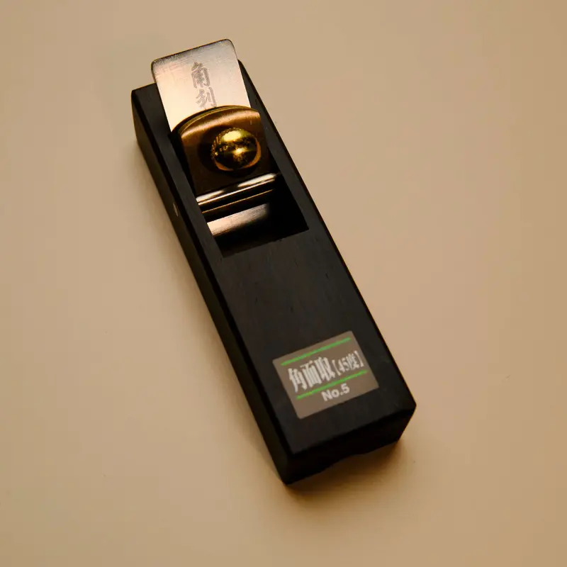 Mini Ebony Bevel-Setting Plane No. 5 – 45° Angle 1