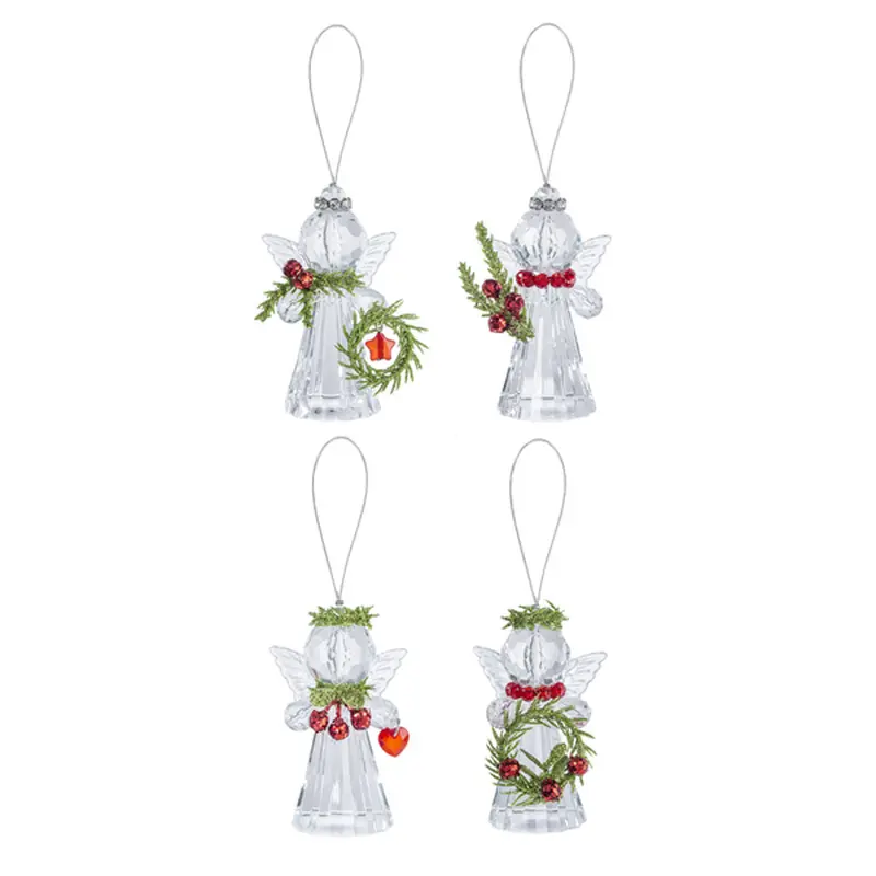Mini Mistletoe Angel Ornament – 4 Stylish Variations 1