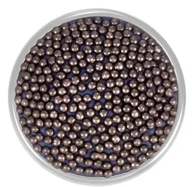 Mini Pearl Ginger Snap Clip – Brown Finish 1