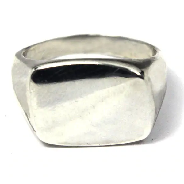 Minimalist Sterling Silver Band Ring – Size 11.5 1