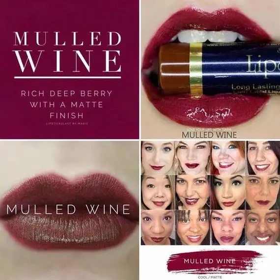 Mulled Wine Lipsense® Deep-Tone Liquid Lip Color (7.3 Ml) 1