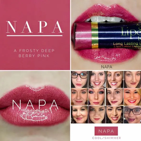 Napa Lipsense® Elegant Long-Wear Liquid Lip Color (7.3 Ml) 1