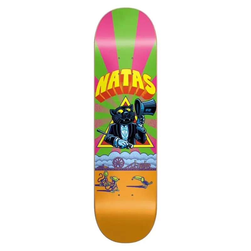 Natas Panther Popsicle Ht Skateboard Deck – High-Tensile Construction 1