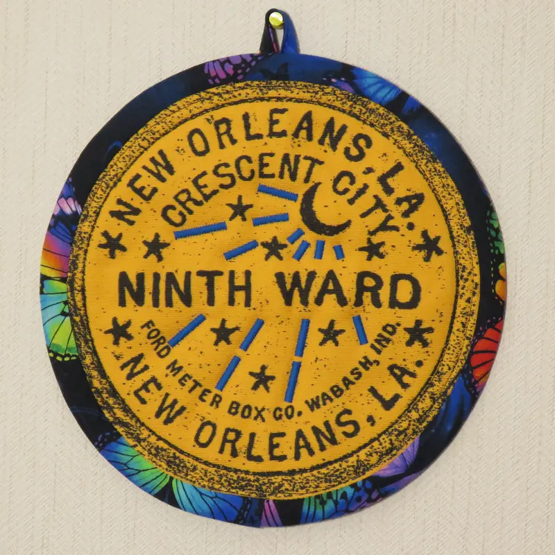 Ninth Ward Heat-Resistant Kitchen Potholder 1
