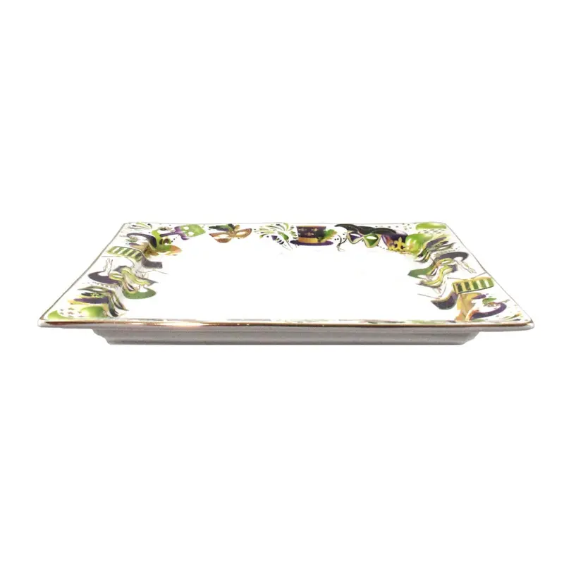 Oval Mardi Gras Merriment Platter For Entertaining 1