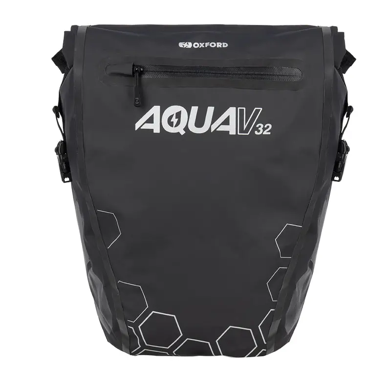 Oxford Aqua V 32L Double Pannier Rack Bags 1