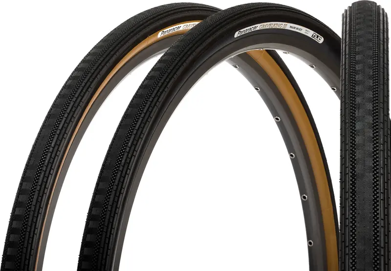 Panaracer Gravelking Ss Tubeless-Ready Gravel Tire – 700X35C, Folding Bead 1
