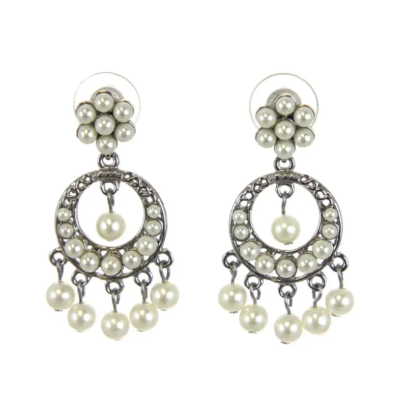 Pearl Chandelier Dangle Earrings 1