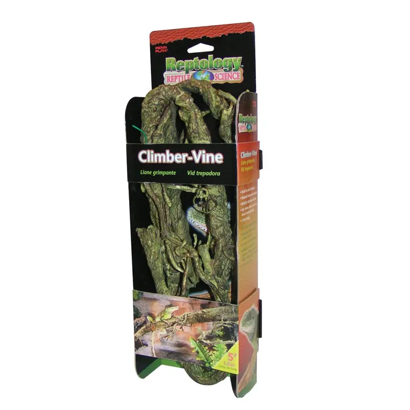 Penn Plax Reptology 5-Foot Flexible Climbing Vine – Realistic Texture 1