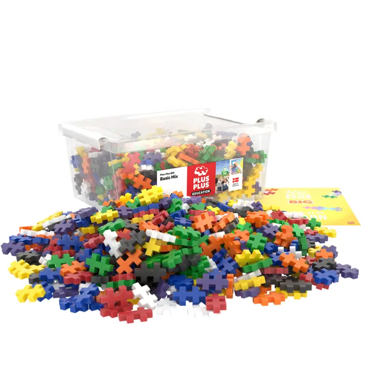 Plus-Plus Big Mix Set – 600-Piece Educational Building Toy 1
