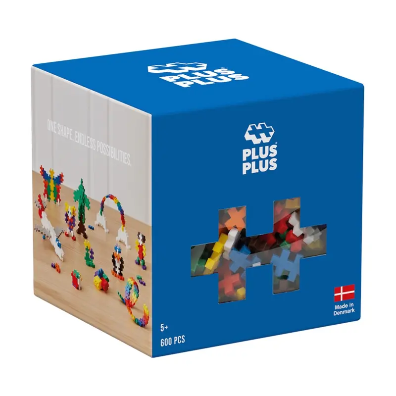Plus-Plus Large Basic Set – 600-Piece Versatile Building Collection 1