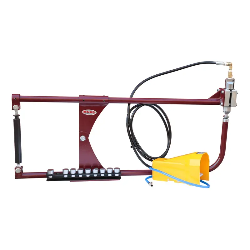 Pph-24 Air-Operated Planishing Hammer – Benchtop Sheet Metal Beater With 9 Interchangeable Anvils 1