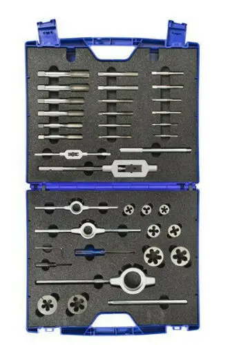 Presto 1/4"–1" Bsw Hss Tap & Die Set – Whitworth Thread Repair Solution 1