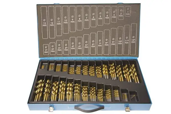Presto Elite+ Tin-Coated Jobber Drill Set – 240-Piece (1.0–13Mm) 1