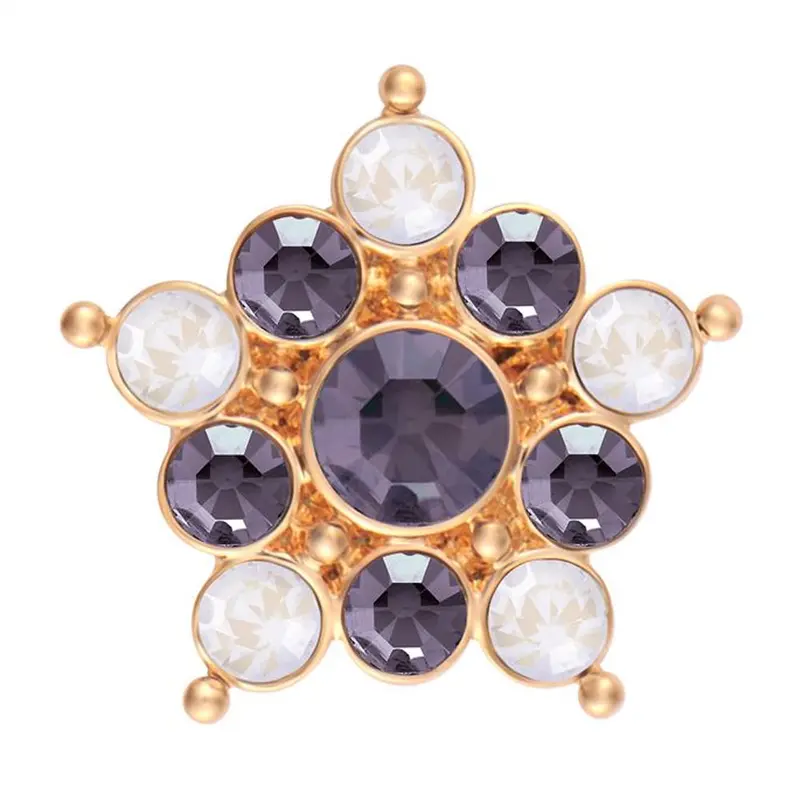 Purple And Opal Luster-Gold Ginger Snap 1