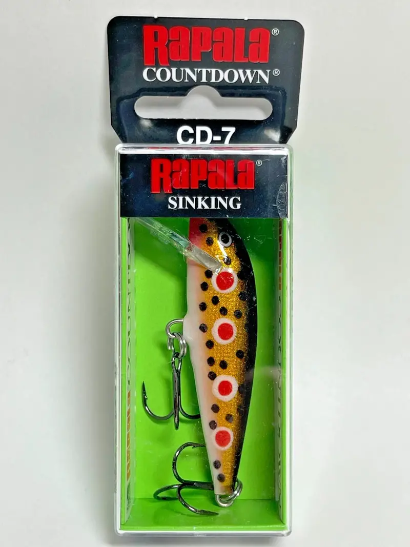 Rapala Count Down Cd-7 Spotted Dog Limited Edition Fishing Lure 1