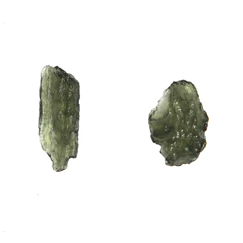 Raw Moldavite Meteorite Fragment – Genuine Czech Republic Specimen 1