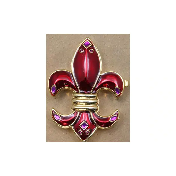 Red Fleur-De-Lis Limoges Box 1
