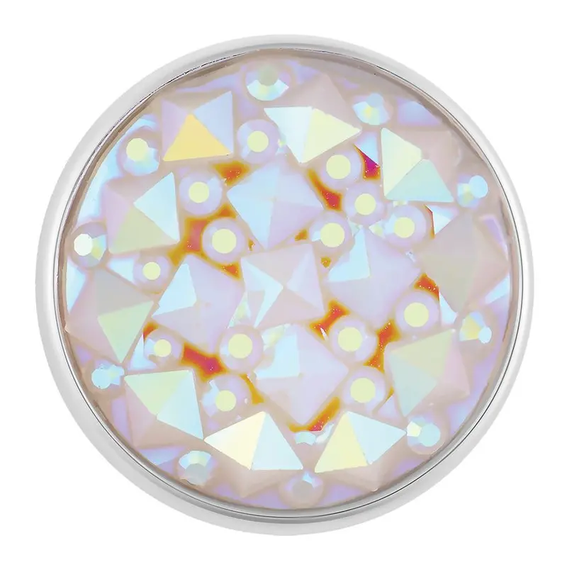 Roxy Ginger Snaps Snap Charm – Iridescent Opal Ab 1