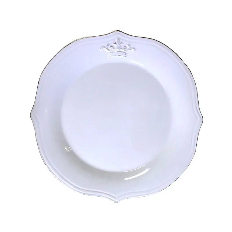 Royal Standard Crown Bread Plate – Elegant Ceramic 1