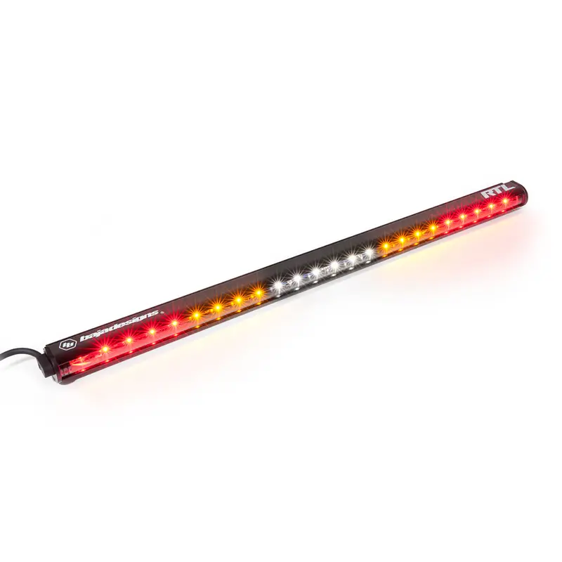 Rtl-S 30-Inch Rear Led Light Bar With Integrated Turn Signals – Clear Lens 1