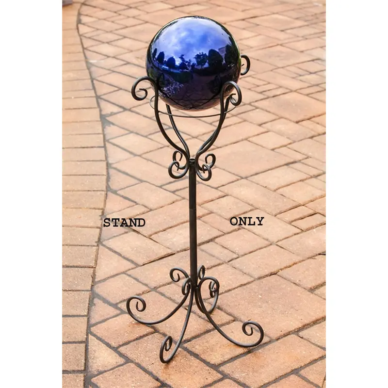 Scroll Metal Birdbath Or Fireside Stand – Dual-Use Garden Or Patio Support 1