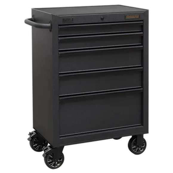 Sealey Ap2705Be 5-Drawer 680Mm Rollcab With Soft-Close Slides 1